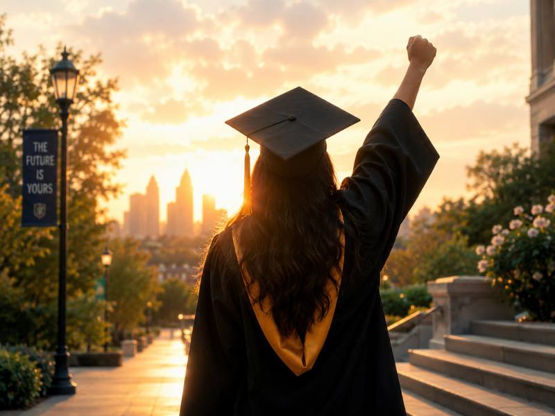 Student stepping into a bright future — career guidance and mentorship in India