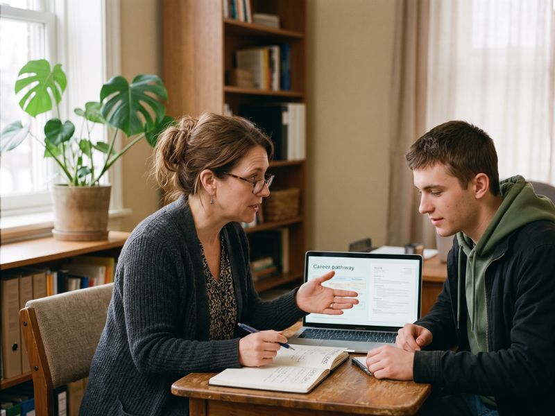 One-on-one career counselling session for career guidance clarity